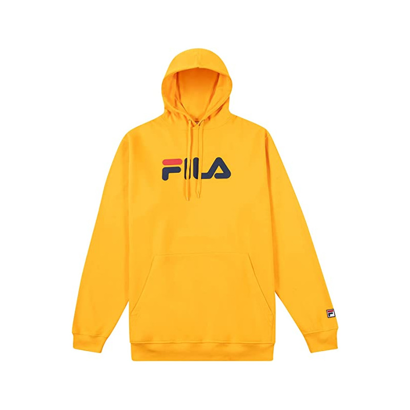 FILA MEN'S SWEATSHIRT BIG AND TALL PULLOVER HOODIE WITH LOGO